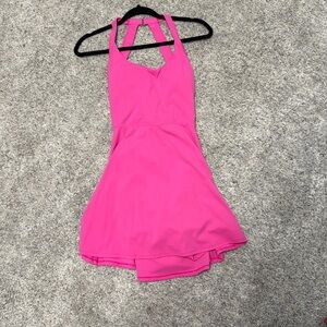 Halara open back active dress, size small.